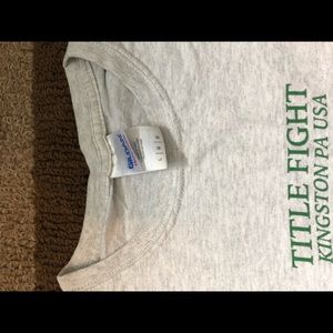 Title Fight Band T-Shirt Large